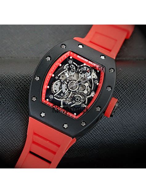 richard mille red strap